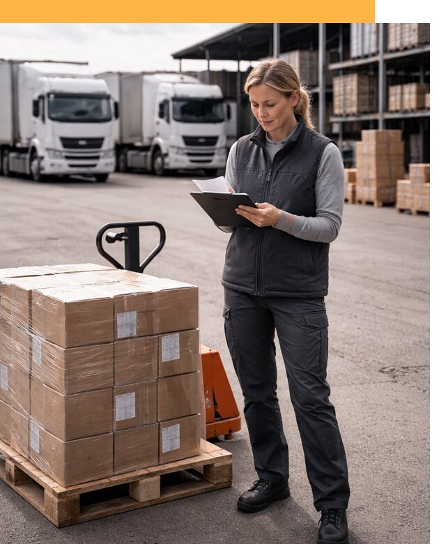 Доставка грузов из Европы к дверям клиента от 12373 руб