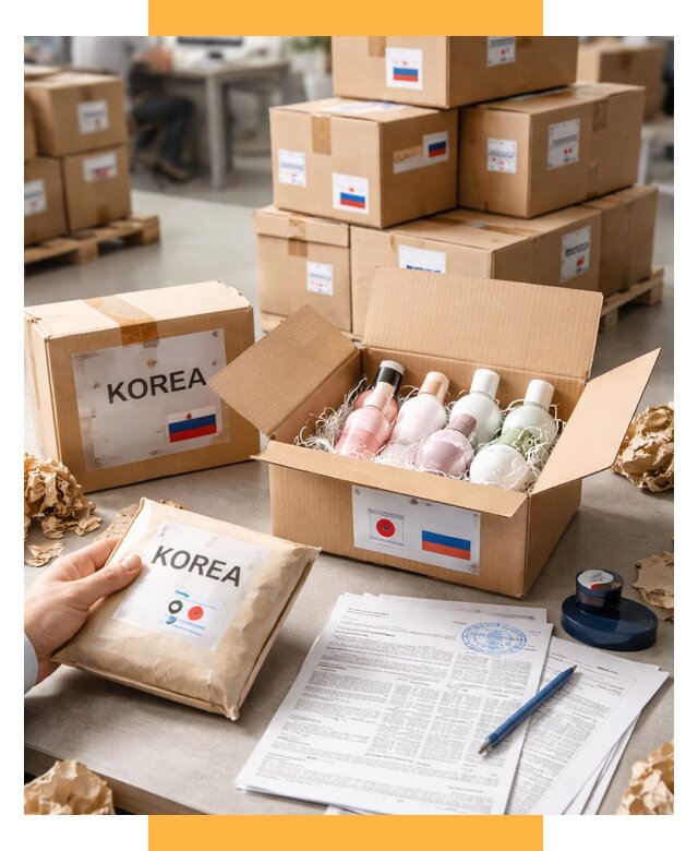 Доставка косметики из Кореи от 8764 р. под ключ | СетСервис-Лук