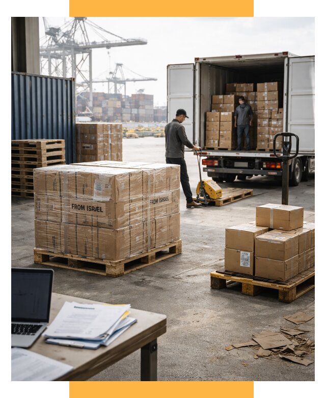 Доставка грузов из Израиля от 15467 р., логистика от СетСервис-Лук