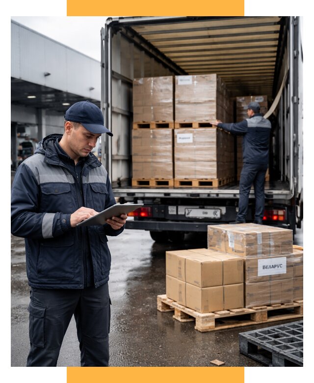 Доставка грузов из Беларуси от 15467 р. логистика СетСервис-Лук
