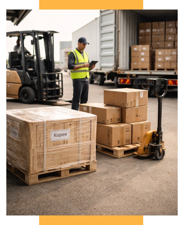 Доставка грузов в Корею из России от 36089 р. | СетСервис-Лук