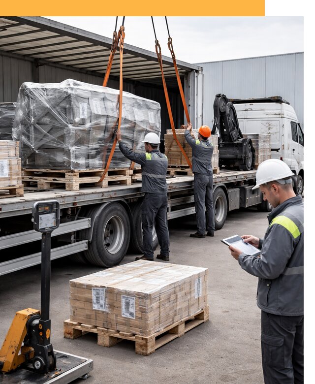 Перевозка крупного оборудования по миру от 30933 руб