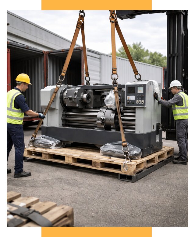 Перевозка станков и таможня от 61866 р. | СетСервис-Лук логистика