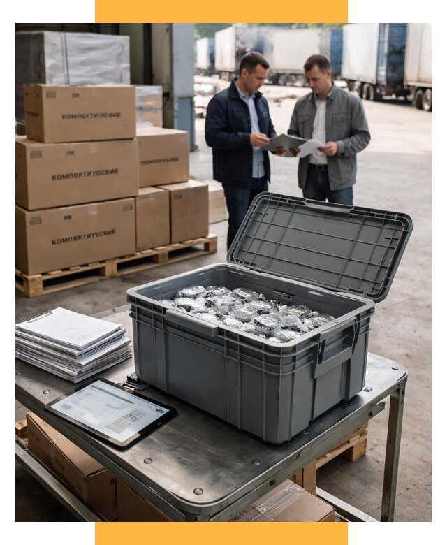 Перевозка комплектующих из Китая от 6702 р. | СетСервис-Лук