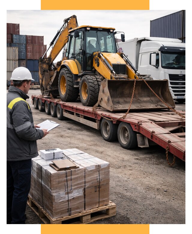 Международная перевозка спецтехники от 46400 р., СетСервис-Лук