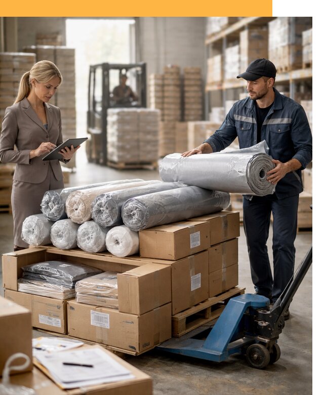 Перевозка текстиля по миру от 15467 руб. с таможней и страхованием