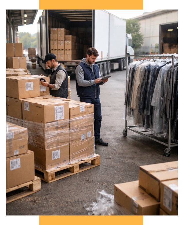 Перевозка и доставка одежды из Китая от 7733 р., СетСервис-Лук