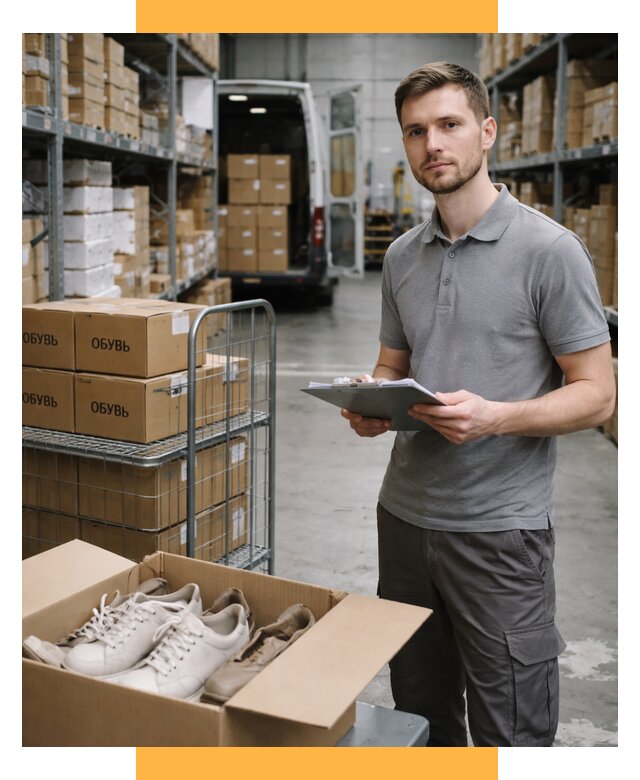 Доставка обуви из Китая и Турции от 4640 р. СетСервис-Лук