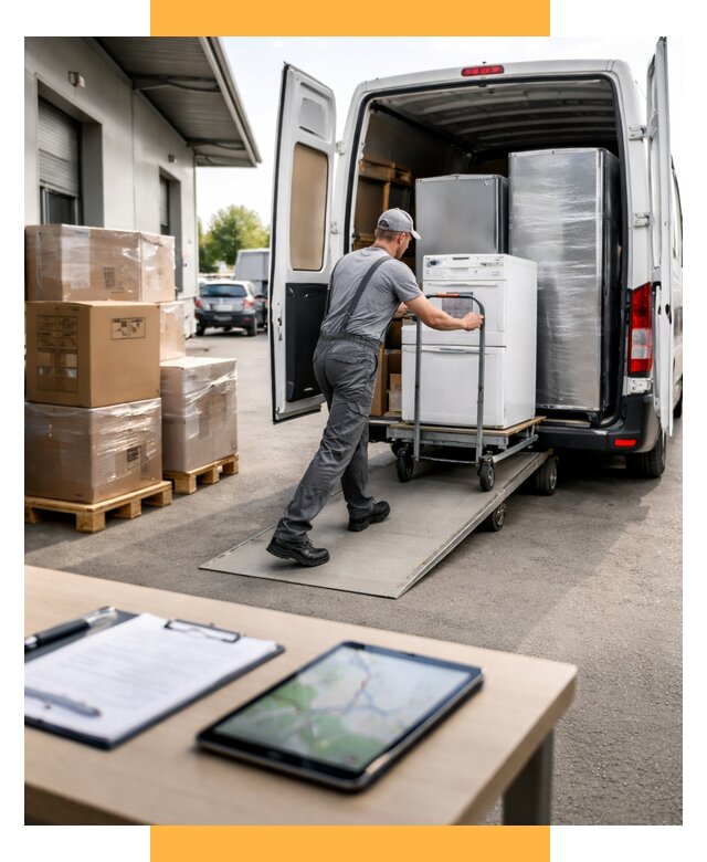 Перевозка бытовой техники от 6702 р. - логистика СетСервис-Лук