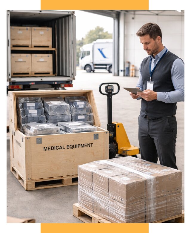 Перевозка медицинского оборудования от 15467 р. в СетСервис-Лук