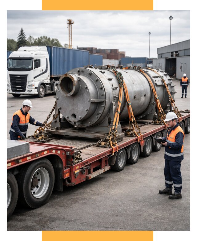 Перевозка тяжеловесных грузов под ключ от 154665 р. | СетСервис-Лук