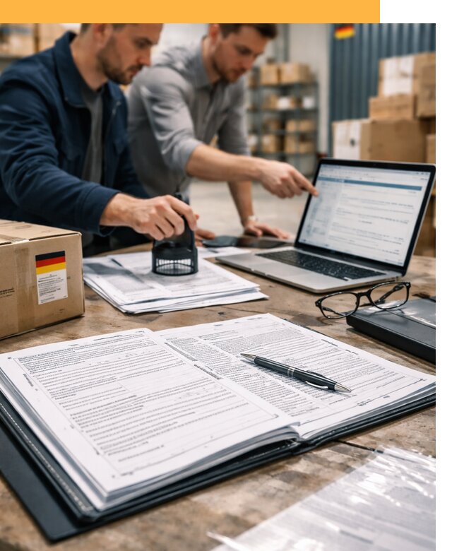 Таможенное оформление грузов из Германии от 9280 руб.