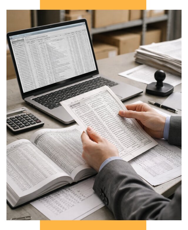 Подбор и проверка кода ТН ВЭД от 2578 р. - СетСервис-Лук