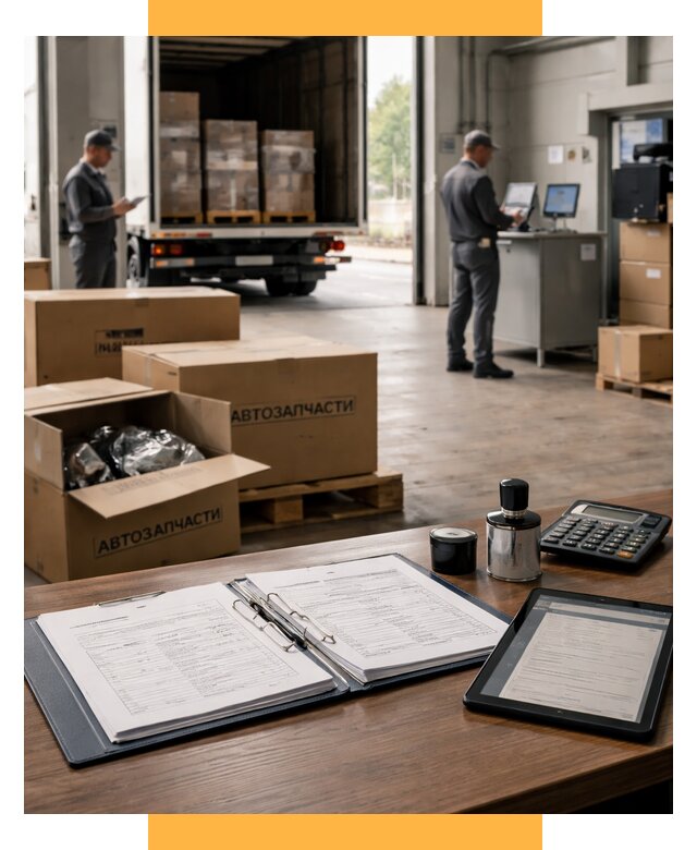 Таможенное оформление автозапчастей под ключ от 8764 р., СетСервис-Лук