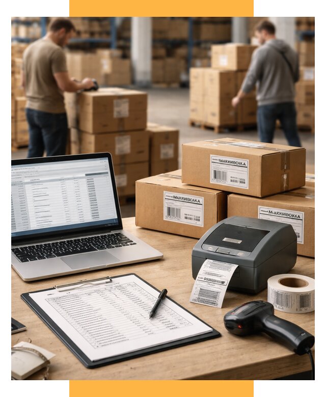 Маркировка импортных товаров от 4640 р. под ключ, СетСервис-Лук