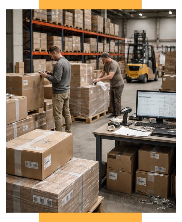 Склад консолидации в Европе от 6702 р., услуги СетСервис-Лук